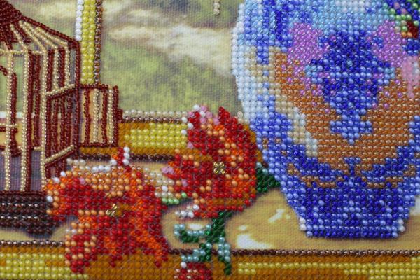 Buy Bead embroidery kit - Outside the window