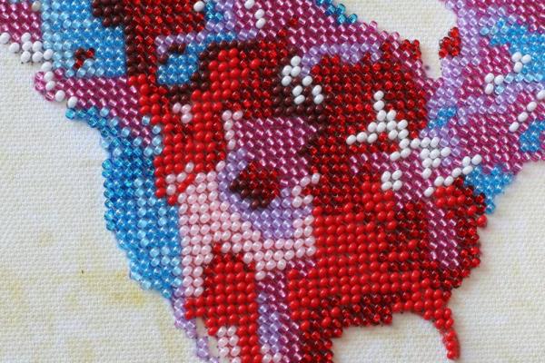 Buy Bead embroidery kit - World Map-1-AB-463_3