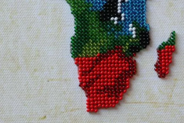 Buy Bead embroidery kit - World Map-2-AB-464_4