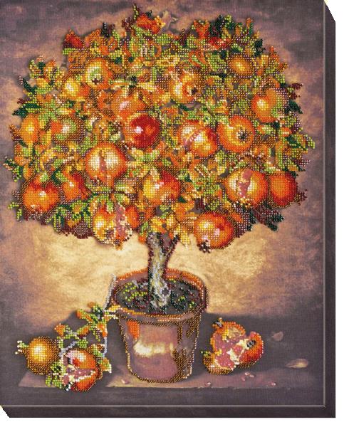 Buy Bead embroidery kit - Pomegranate tree-AB-475