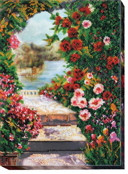 Buy Bead embroidery kit - Summer Garden-AB-482