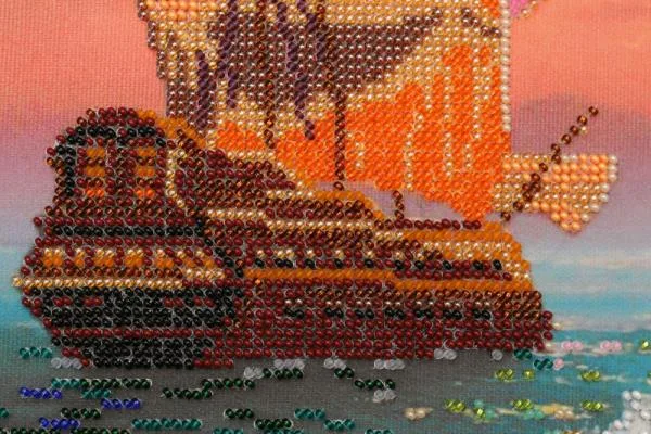 Buy Bead embroidery kit - On the waves-AB-484_2