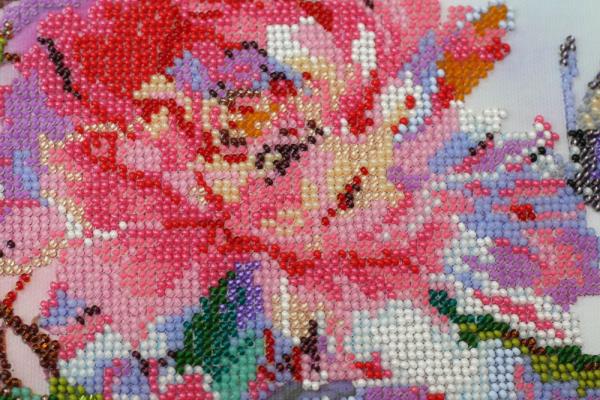 Buy Bead embroidery kit - Chinese Peonies-AB-489_1