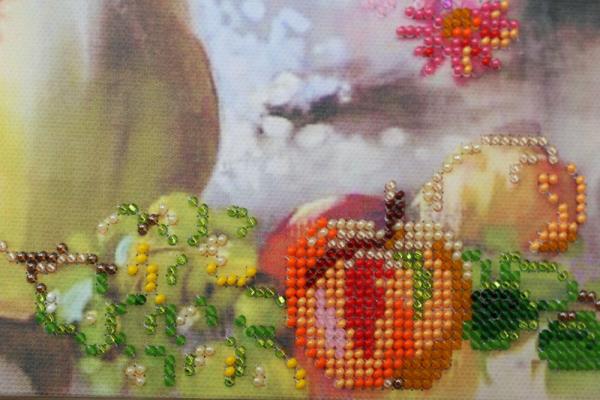 Buy Bead embroidery kit - Chrysanthemums-AB-490_3