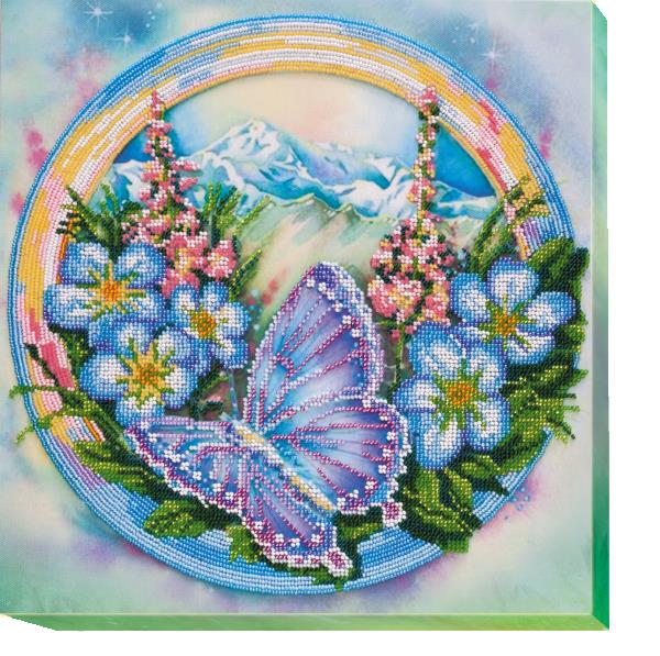 Buy Bead embroidery kit - Watercolors of Summer-1-AB-501