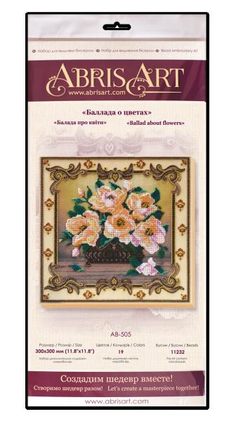 Buy Bead embroidery kit - Ballad about flowers-AB-505_1