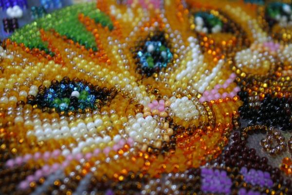 Buy Bead embroidery kit - Feline kiss-AB-510_4
