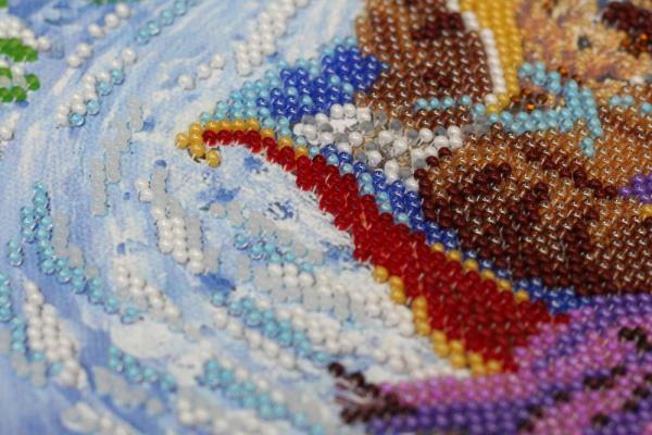 Buy Bead embroidery kit - Sled rushing-AB-524_4