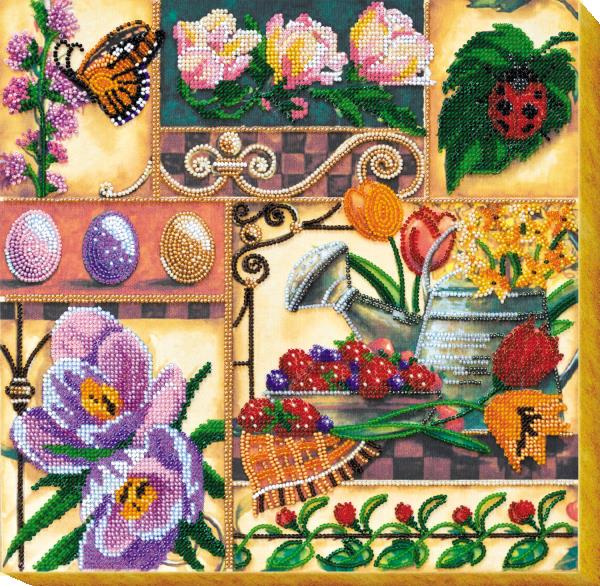 Buy Bead embroidery kit - Spring Treasures-AB-536