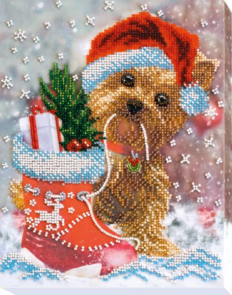 Buy Bead embroidery kit - Christmas miracle-AB-557