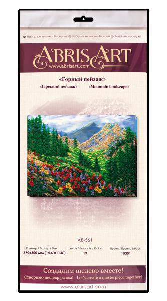 Buy Bead embroidery kit - Mountain Landscape-AB-561_1
