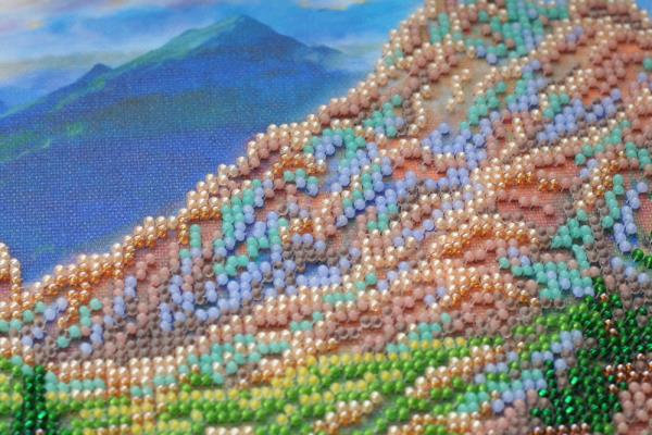 Buy Bead embroidery kit - Mountain Landscape-AB-561_4