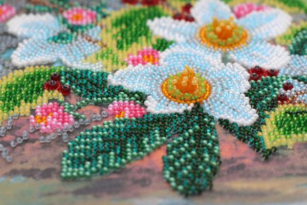 Buy Bead embroidery kit - Christmas bouquet-AB-565_4