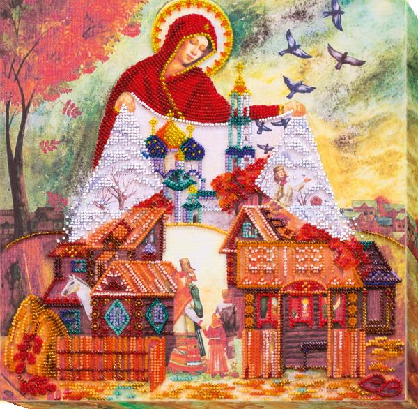 Buy Bead embroidery kit - Bright Holiday of the Intercession-AB-569
