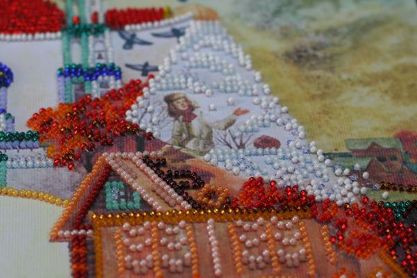 Buy Bead embroidery kit - Bright Holiday of the Intercession-AB-569_6