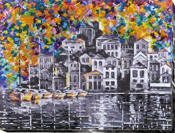 Buy Bead embroidery kit - The City Wakes Up-AB-571