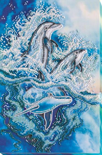 Buy Bead embroidery kit - Breaking the waves-AB-578