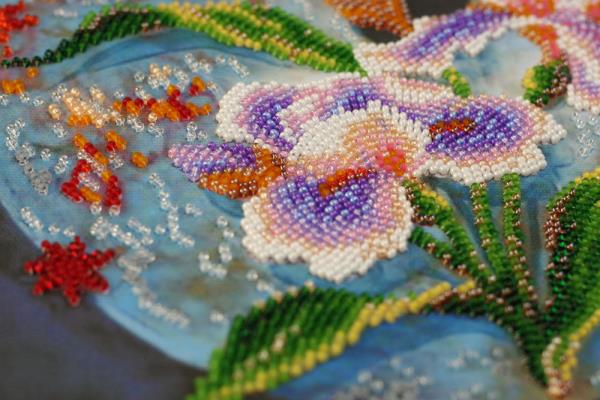 Buy Bead embroidery kit - Flower palette-AB-581_4
