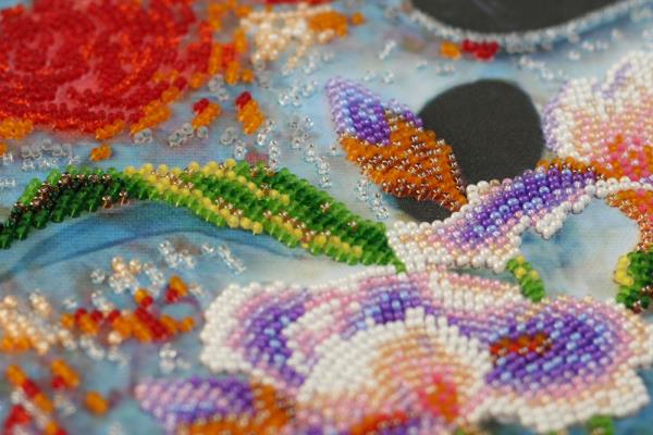 Buy Bead embroidery kit - Flower palette-AB-581_5