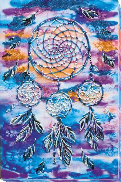 Buy Bead embroidery kit - Amulet Dreamcatcher-AB-584