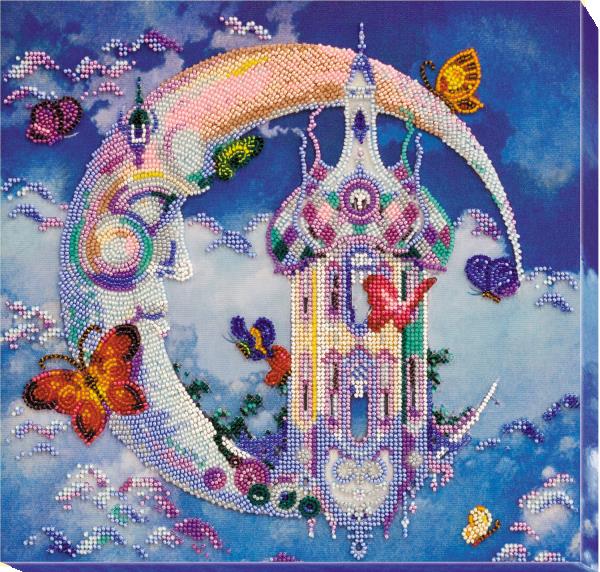 Buy Bead embroidery kit - Face of the Moon-AB-585