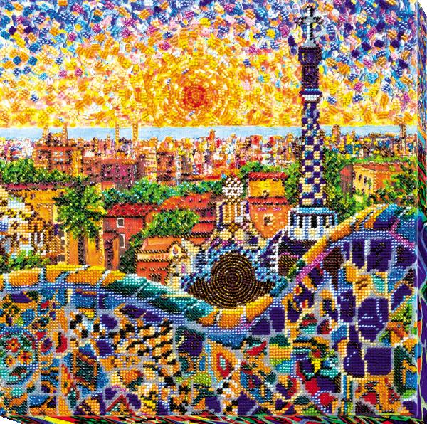 Buy Bead embroidery kit - Park Guell-AB-610