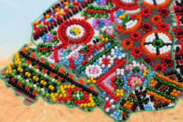 Buy Bead embroidery kit - Vishivana Ukraine-AB-614_4