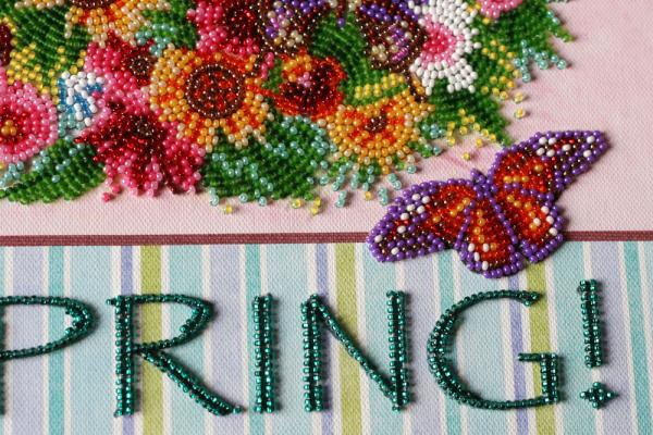 Buy Bead embroidery kit - Spring has come-AB-615_4