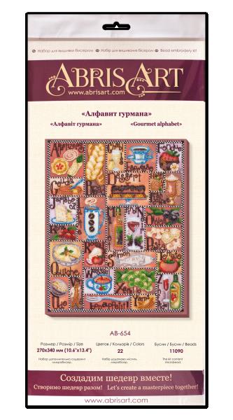 Buy Bead embroidery kit - Gourmet alphabet-AB-654_1