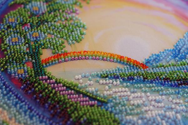 Buy Bead embroidery kit - Crystal spray fly-AB-658_5