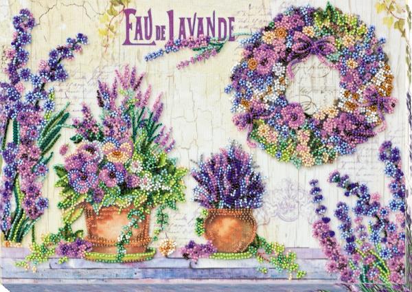 Buy Bead embroidery kit - Lavender Chantilly-AB-665