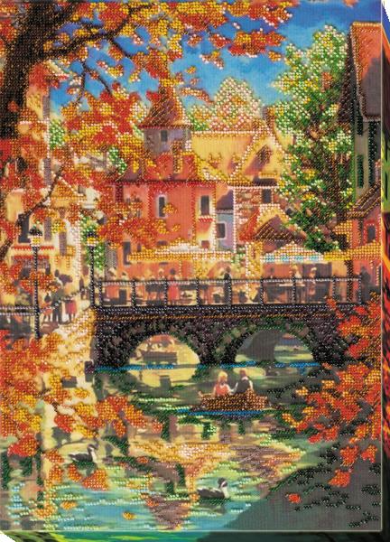 Buy Bead embroidery kit - The beauty of autumn-AB-666