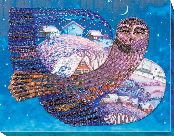 Buy Bead embroidery kit - On the wings of the night-AB-669