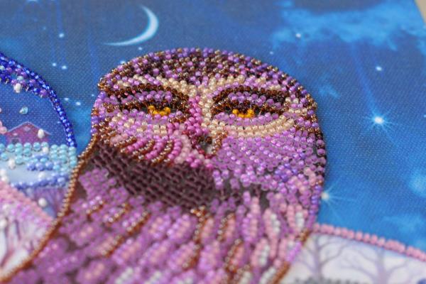 Buy Bead embroidery kit - On the wings of the night-AB-669_4