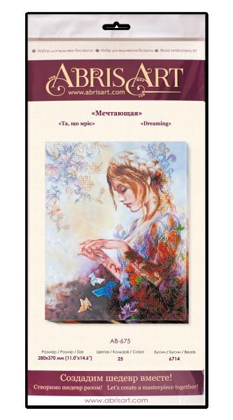 Buy Bead embroidery kit - Dreaming lady-AB-675_3