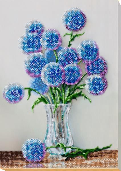Buy Bead embroidery kit - Blue balls-AB-677