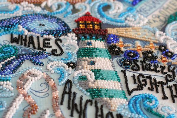 Buy Bead embroidery kit - Secrets of the ocean-AB-684_7