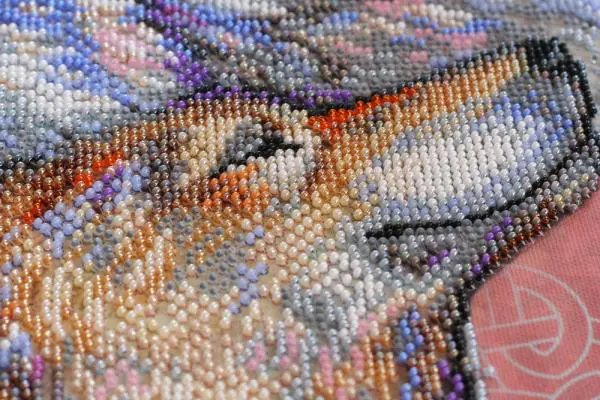 Buy Bead embroidery kit - Tenderness wolves-AB-685_5