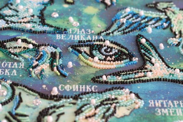 Buy Bead embroidery kit - Map existent constellations-AB-686_6