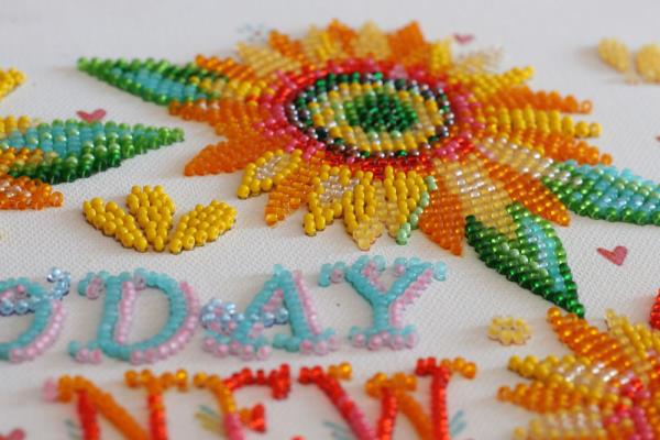 Buy Bead embroidery kit - Little suns-AB-688_5