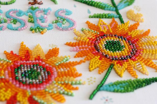 Buy Bead embroidery kit - Little suns-AB-688_7