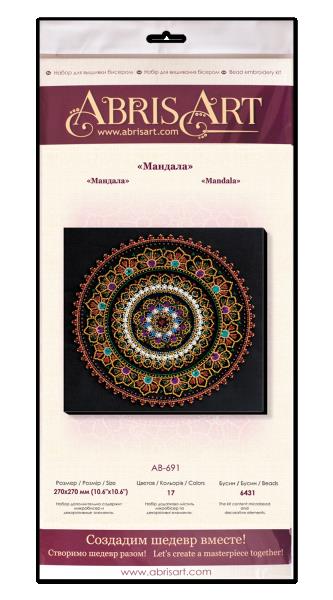 Buy Bead embroidery kit - Mandala-AB-691_1
