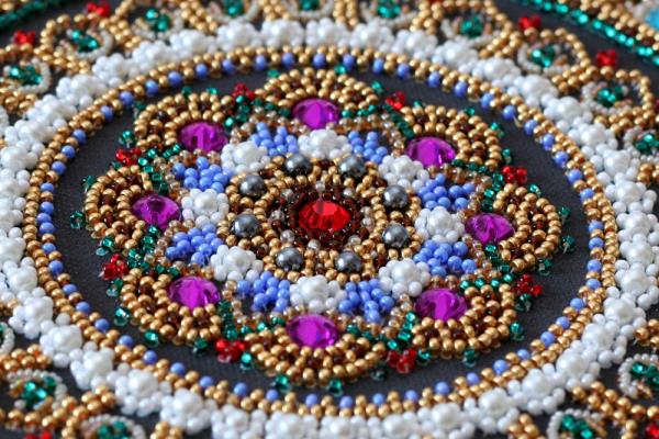 Buy Bead embroidery kit - Mandala-AB-691_6