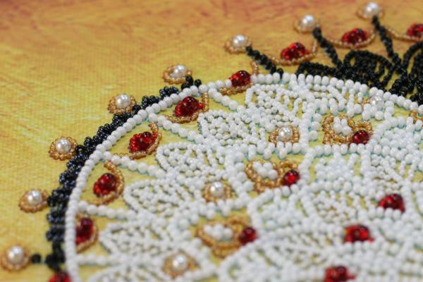 Buy Bead embroidery kit - Lace tie-AB-694_4