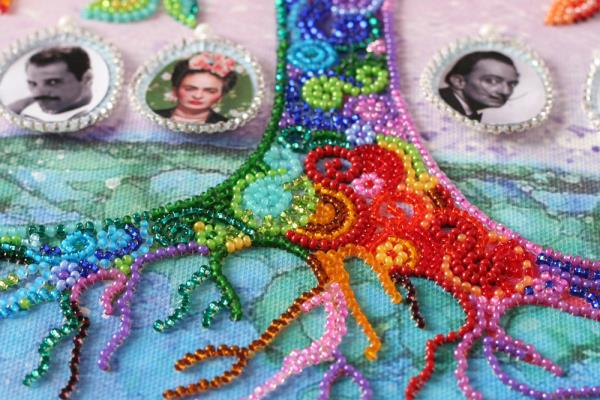 Buy Bead embroidery kit - Family Tree-2-AB-698_6