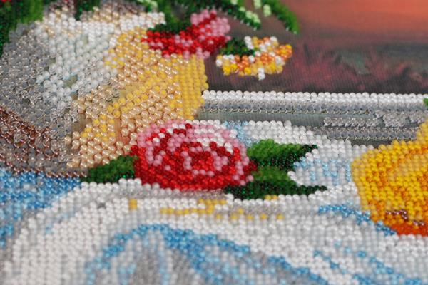 Buy Bead embroidery kit - Still life with quince-AB-703_5