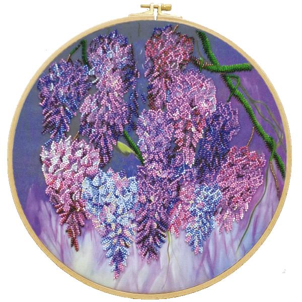 Buy Bead embroidery kit - Wisteria-AB-711
