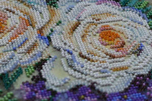 Buy Bead embroidery kit - Flowers for the beloved-AB-716_6