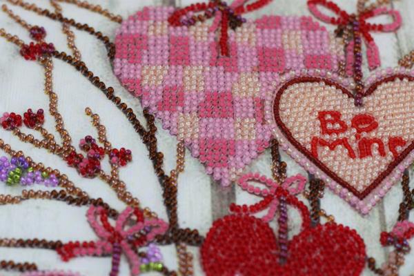 Buy Bead embroidery kit - About love-AB-729_4