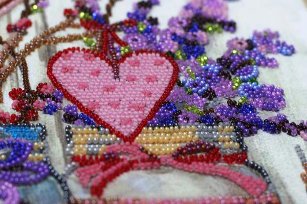 Buy Bead embroidery kit - About love-AB-729_7